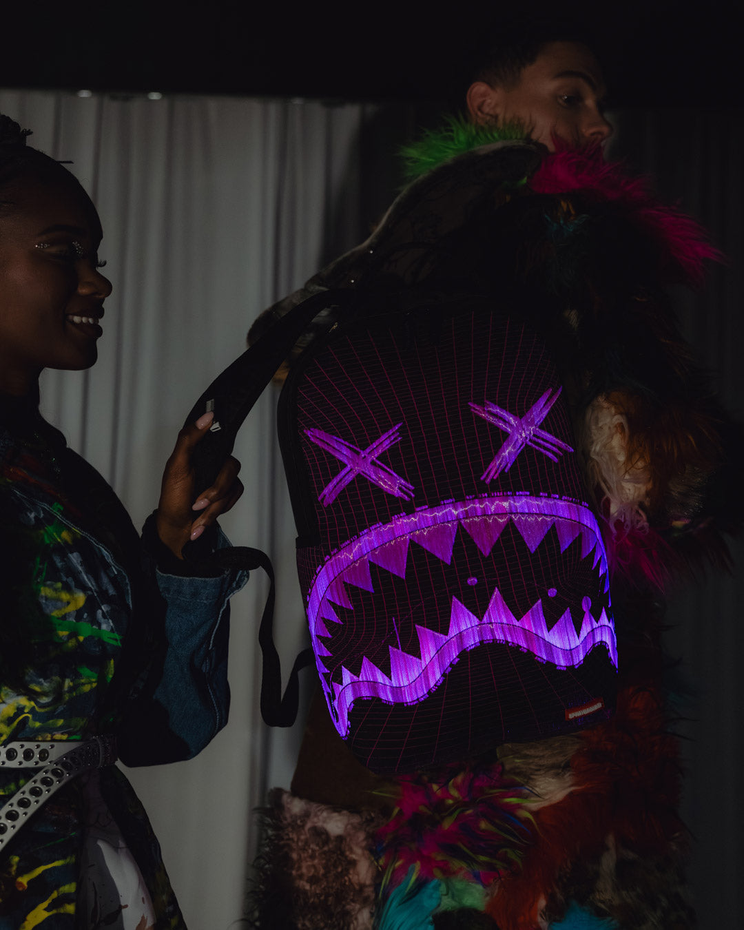FIBER OPTICS PARTY SHARK BACKPACK - Image 6