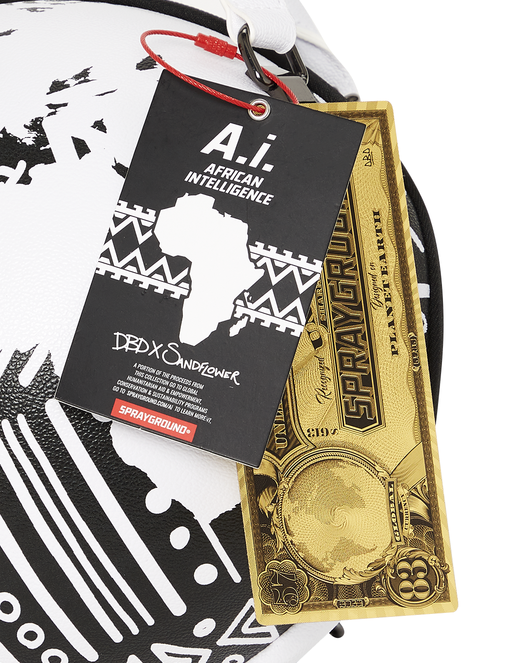 A.I.8 AFRICAN INTELLIGENCE ?C ORIGIN STORY GLOBE BAG - Image 16