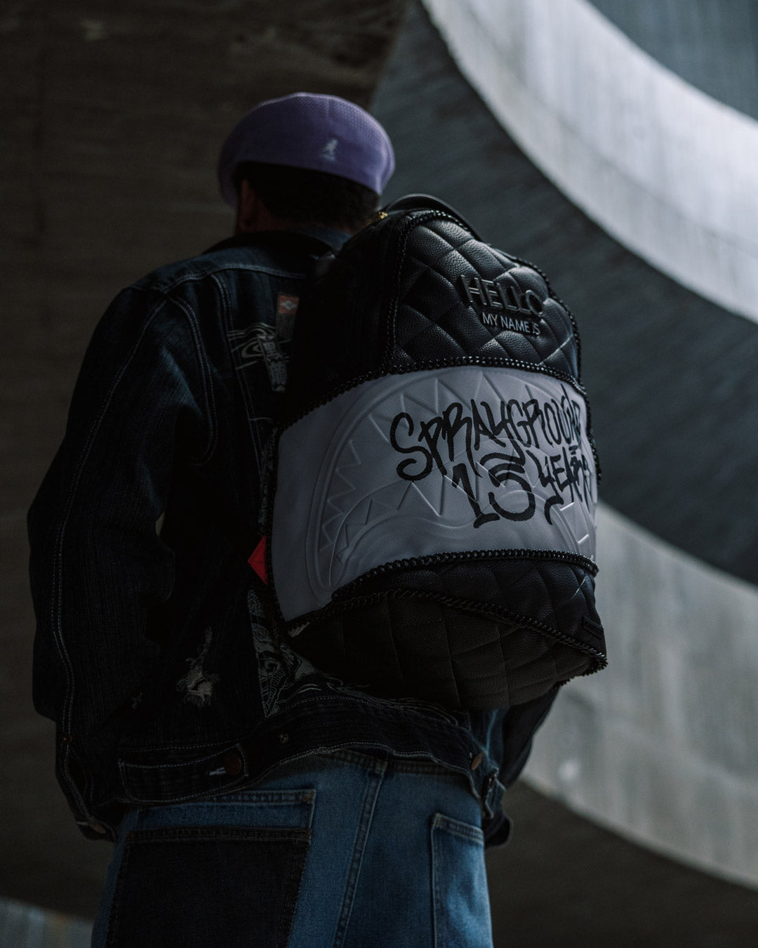 HELLO MY NAME IS 15 YEARS QUILTED BACKPACK (SUPER RARE) - Image 14